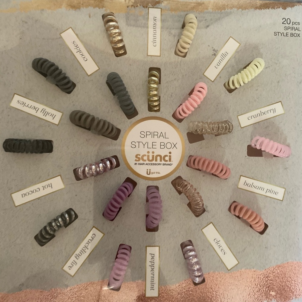 Scunci style box assortment
